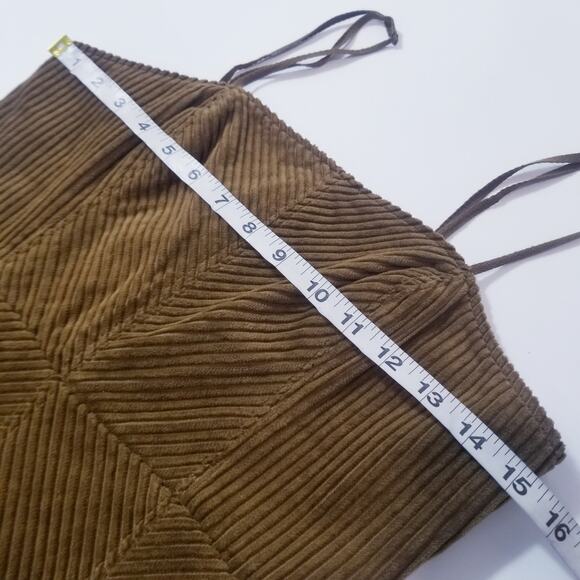 Urban Outfitters Corduroy Back Lace Up Mini Dress - Picture 5 of 12